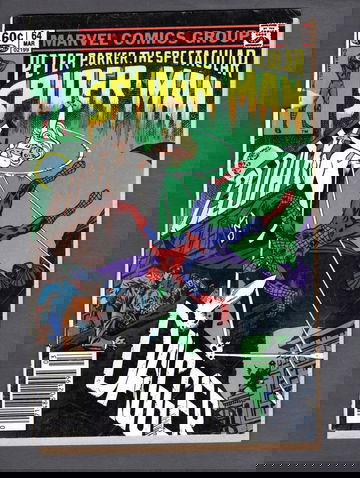 1982 Spider Man #64 1st Cloak & Dagger LOW GRADE - Detached Cover