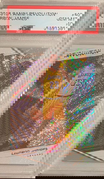 2018 Panini Revolution LeBron James PSA 10 - POP 10,255!!!