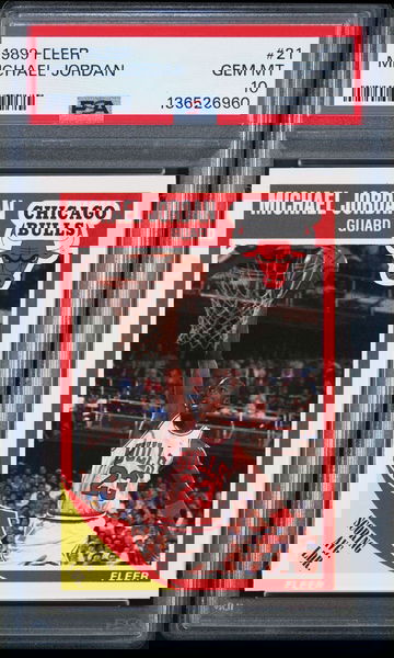 1989-90 Fleer Michael Jordan - PSA 10