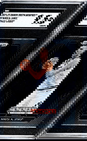 2022-23 Panini Prizm Monopoly Prizm All-Stars Nikola Jokić #PS9 SGC 9.5