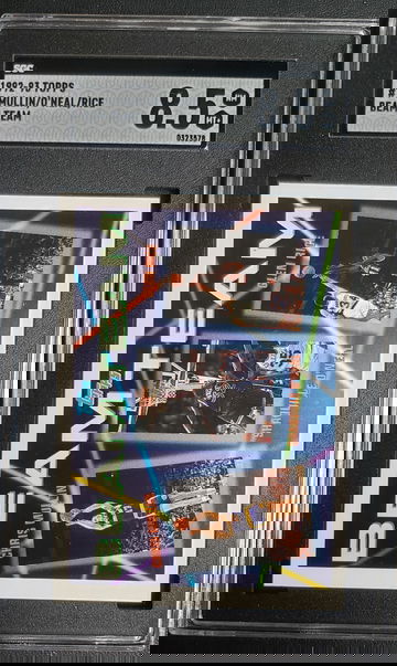 1992-93 Topps Beam Team #7 Mullin/O'Neal RC/Rice SGC 8.5