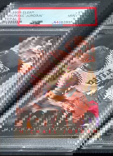 1995 Fleer Total D Insert Michael Jordan #3 PSA 9 MINT Chicago Bulls GOAT HOF