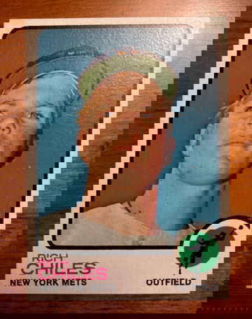 1973 TOPPS RICH CHILES #617, NM-MT, HIGH GRADE 