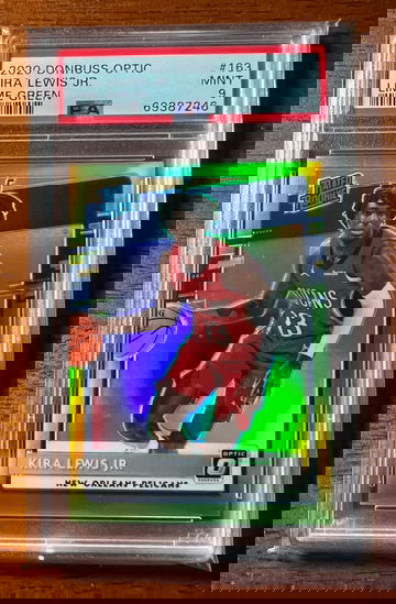 2020 Optic Lime Green Kira Lewis PSA 9 #148/149