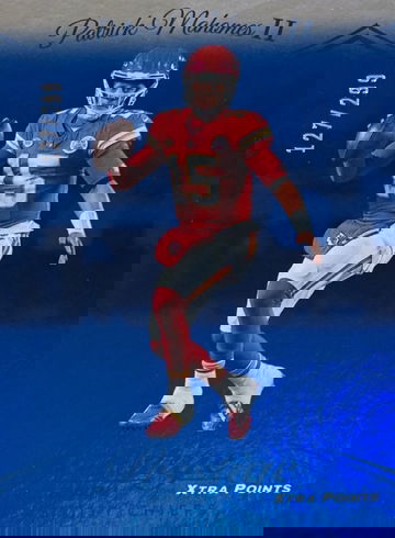 Patrick Mahomes 2024 Topps Prestige Football Xtra Points Blue /299 #143