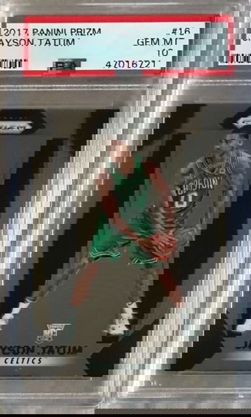2017-18 Prizm Jayson Tatum RC Rookie PSA 10