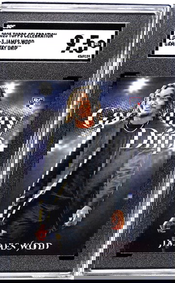 2025 Topps Celebration #GD-3 James Wood Gameday Drip SGC 9.5