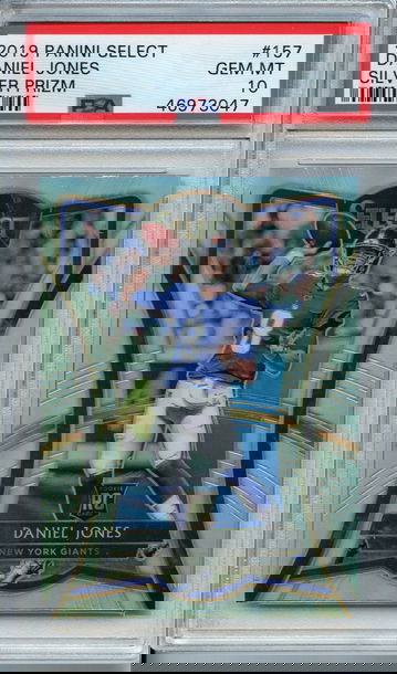 Daniel Jones Select Silver PSA 10
