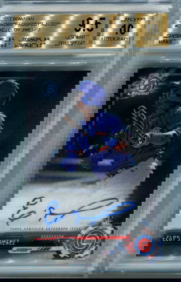 Eloy Jimenez BGS 9.5 auto 10