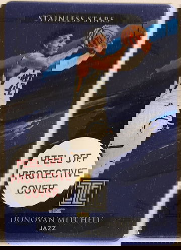 2020-21 Impeccable Donovan Mitchell Stainless Stars Blue /60 #14 Cavs