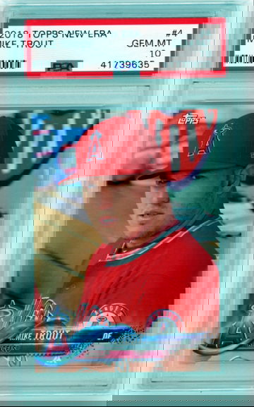 2018 Topps New Era #4 Mike Trout PSA 10 GEM MINT!