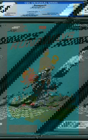RUNAWAYS v2017 #1, CGC 9.8 NM/MT