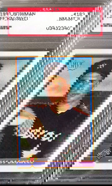 Jeff Bagwell 1991 Bowman