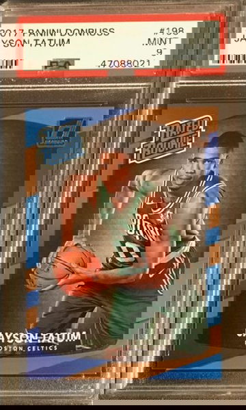 2017 Panini Donruss - JAYSON TATUM - Rated Rookie - PSA 9