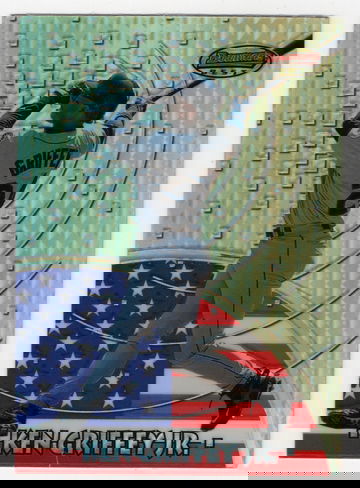 1997 BOWMAN'S BEST INTERNATIONAL REFRACTOR KEN GRIFFEY JR # BBI2 HOF