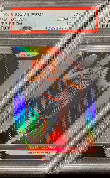 Trae Young 2018-19 Prizm Silver RC PSA 10