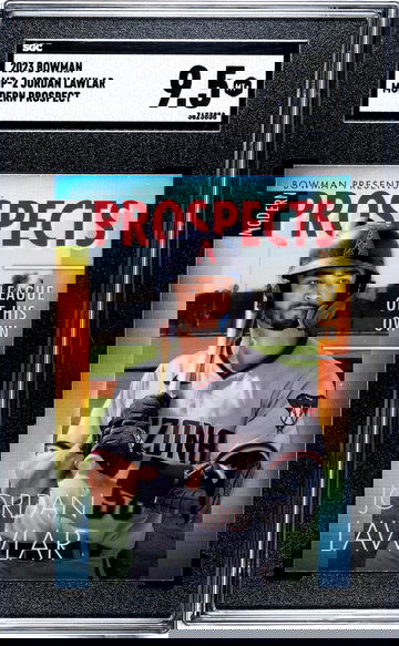 2023 Bowman #MP-2 Jordan Lawlar Modern Prospect SGC 9.5