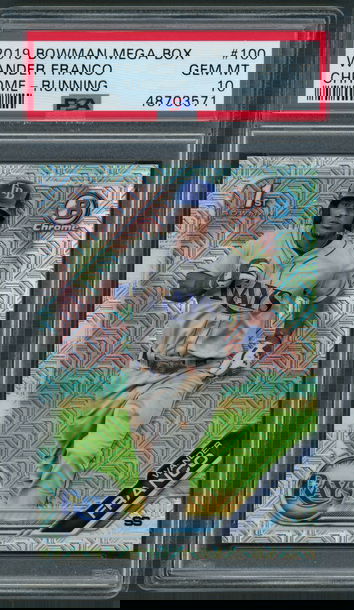 2019 Bowman Mega Box Wander Franco #100 PSA 10 Gem Mint