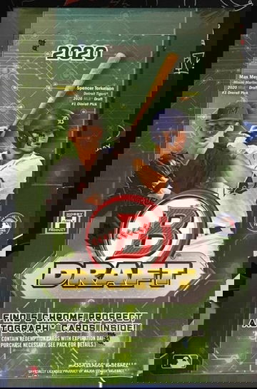 2020 Bowman Draft Baseball Super Jumbo Box