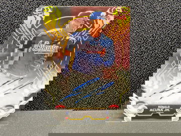 1/1 2019 Topps High Tek Ronald Acuna Jr. Auto Atlanta Braves