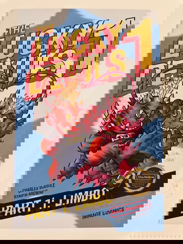 LUCKY DEVILS #1 SuperMario Bros. 2 Exclusive Variant Homage Itd 500