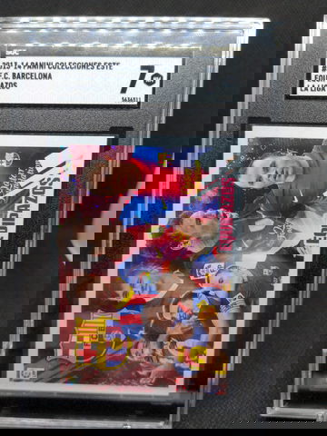 2013 Panini Colecciones Equipazos #4 Barcelona Messi Neymar Iniesta Xavi SGC 7