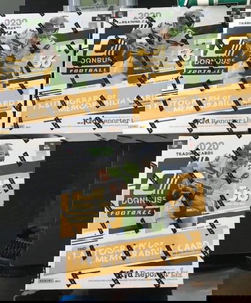 Lot of 3 2020 Donruss fanatics edition mega football boxes