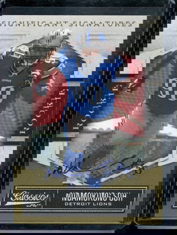 2010 Ndamukong Suh /299 ROOKIE AUTO RC Panini #176 Significant Signatures Lions