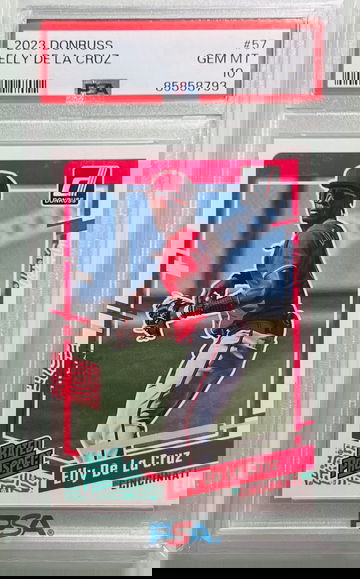 2023 Donruss Elly de la Cruz Rated Prospect RC PSA 10