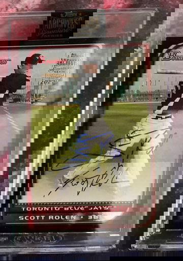 2022 Topps Archives Scott Rolen 1/1 Auto