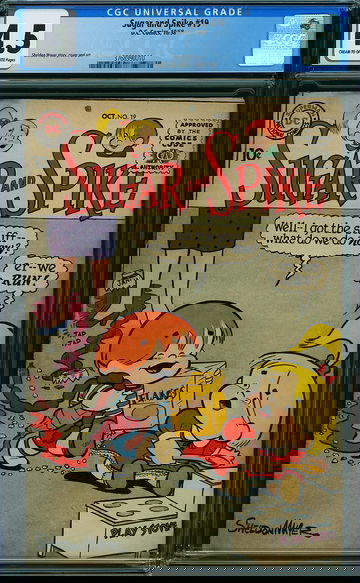 SUGAR AND SPIKE #19, CGC 4.5 VG+