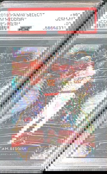 2019 Panini Select SCOPE PRIZM Cam Reddish RC PSA 10 #96