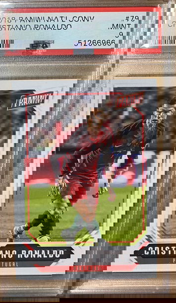 2018 Panini National Conv Cristiano Ronaldo PSA 9