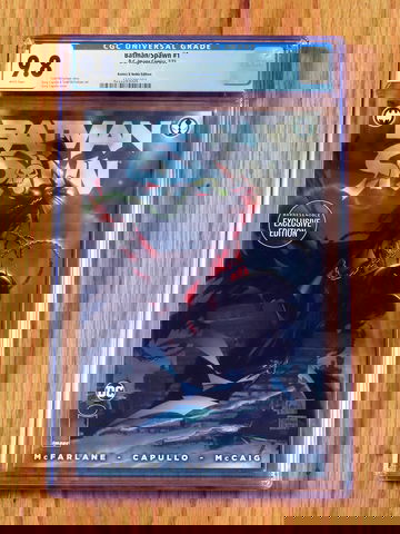 BATMAN/SPAWN #1 BARNES & NOBLE EDITION CGC 9.8 NM/M WP 2023 McFarlane Capullo