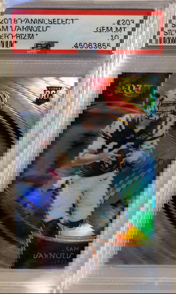 2018 Select Sam Darnold Field Level Silver