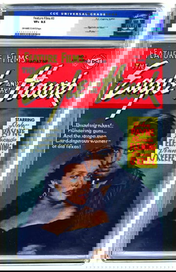 FEATURE FILMS #3, CGC 8.5 VF+