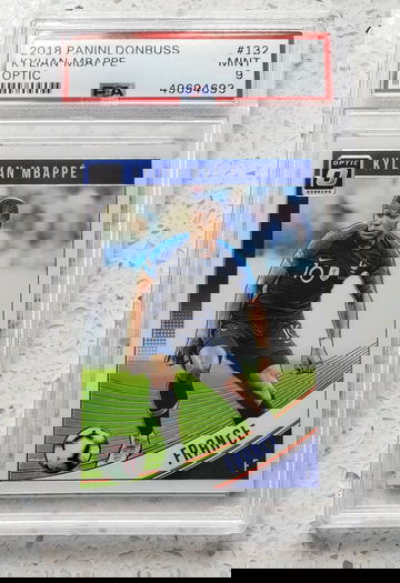 2018 Donruss Optic Kylian Mbappe PSA 9