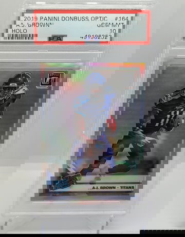 2019 Donruss Optic Holo AJ Brown PSA 10