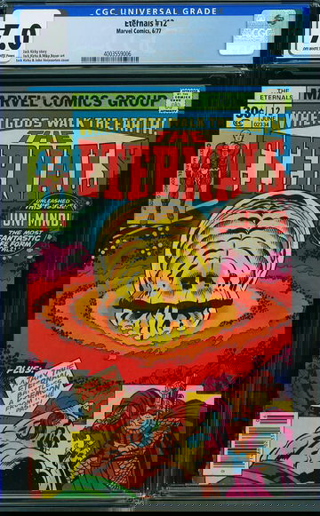 ETERNALS #12, CGC 7.0 FVF