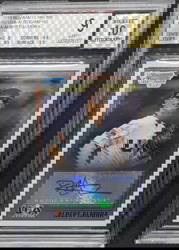 Albert Almora 2010 Bowman Chrome 18U Team USA Auto