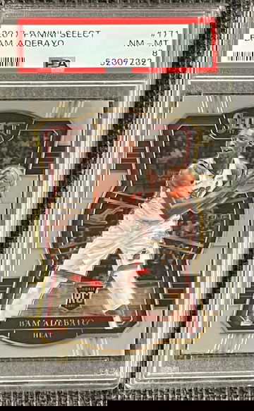 2017-18 Panini Select Bam Adebayo Rookie #171 NM-MT PSA 8 Heat 