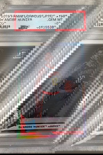 2019 De’Andre Hunter Donruss Optic Holo (PSA 10)