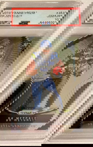 2019 Panini Prizm DK Metcalf PSA 10 Rookie Card