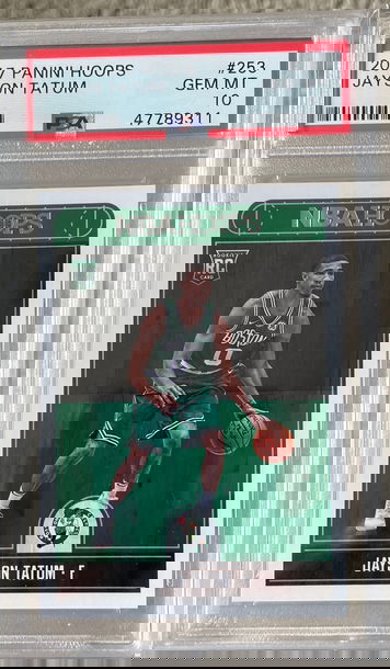 2017 Panini Hoops Jayson Tatum PSA 10 RC 253