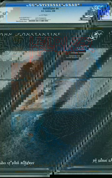 HELLBLAZER #4, CGC 9.8 NM/MT