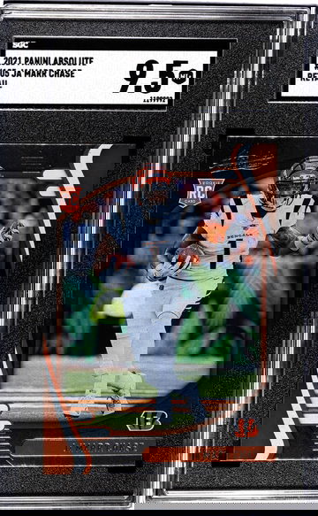 2021 Panini Absolute #105 Ja'Marr Chase Retail SGC 9.5