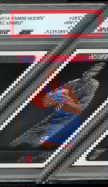 2014 Hoops Joel Embiid PSA 9 