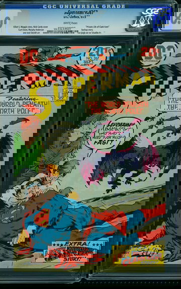SUPERMAN #267, CGC 8.0 VF