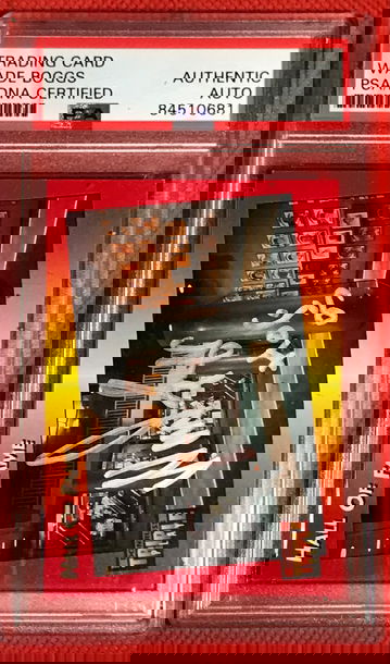 Wade Boggs HOF Auto HOF 05 Inscription PSA/DNA Red Sox Yankees