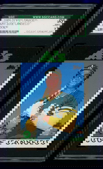 1986 Topps Traded Jose Canseco #20T